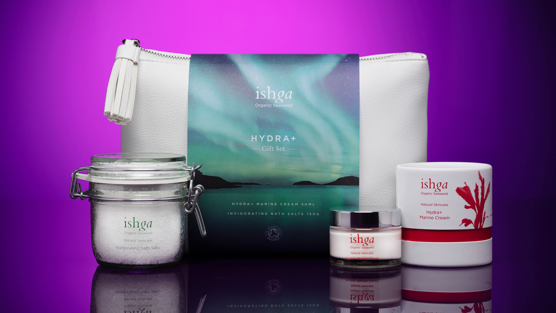 Share joy with ishga's luxurious skincare this Christmas