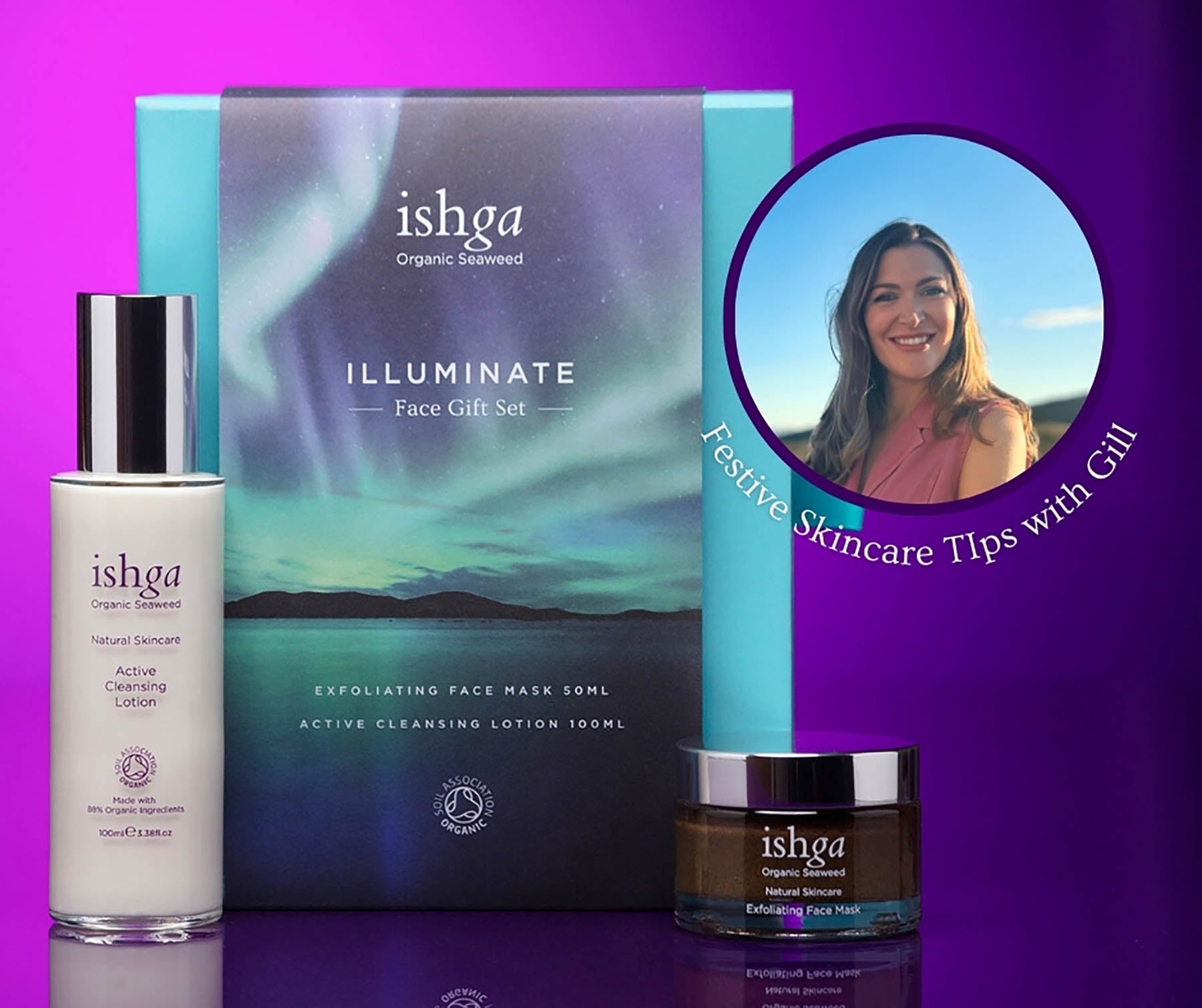 Get glowing with ishga Skincare this festive season