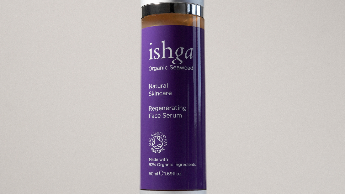 Transform your skin with ishga Regenerating Face Serum