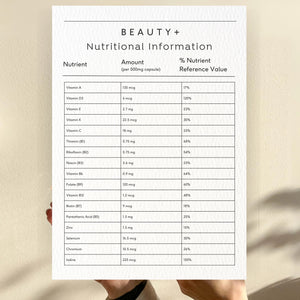 Beauty+ Seaweed Supplements