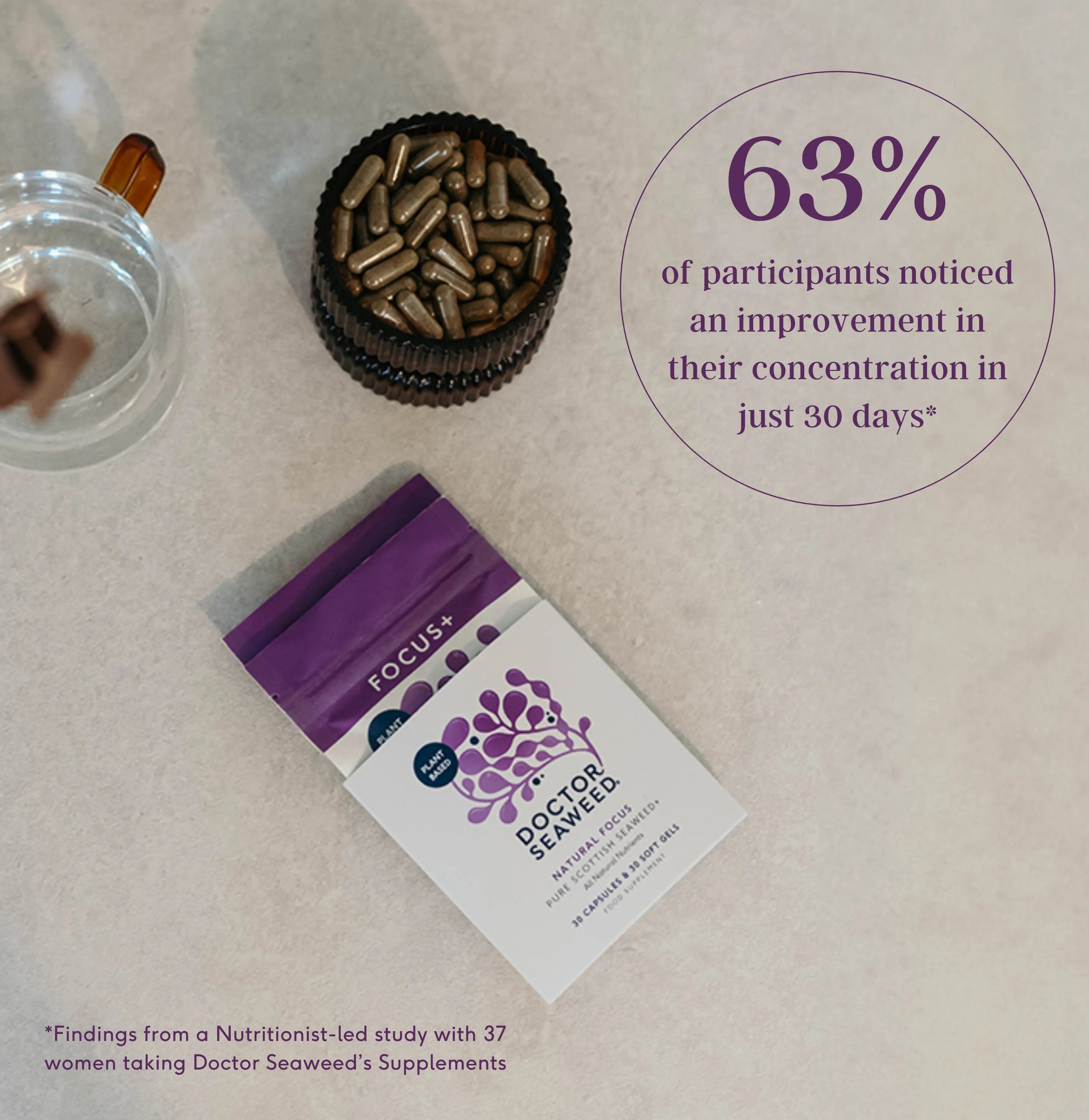 Focus+ Seaweed Supplements