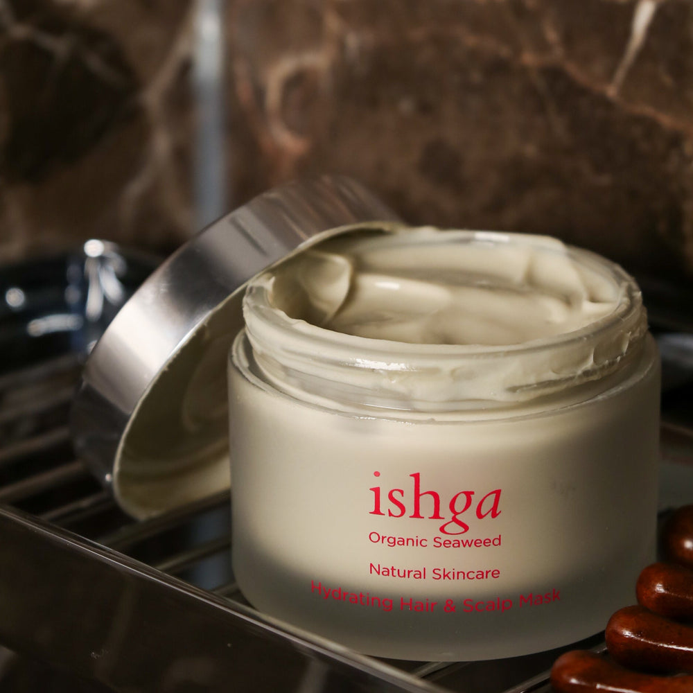 Hydrating Hair and Scalp Mask texture jar