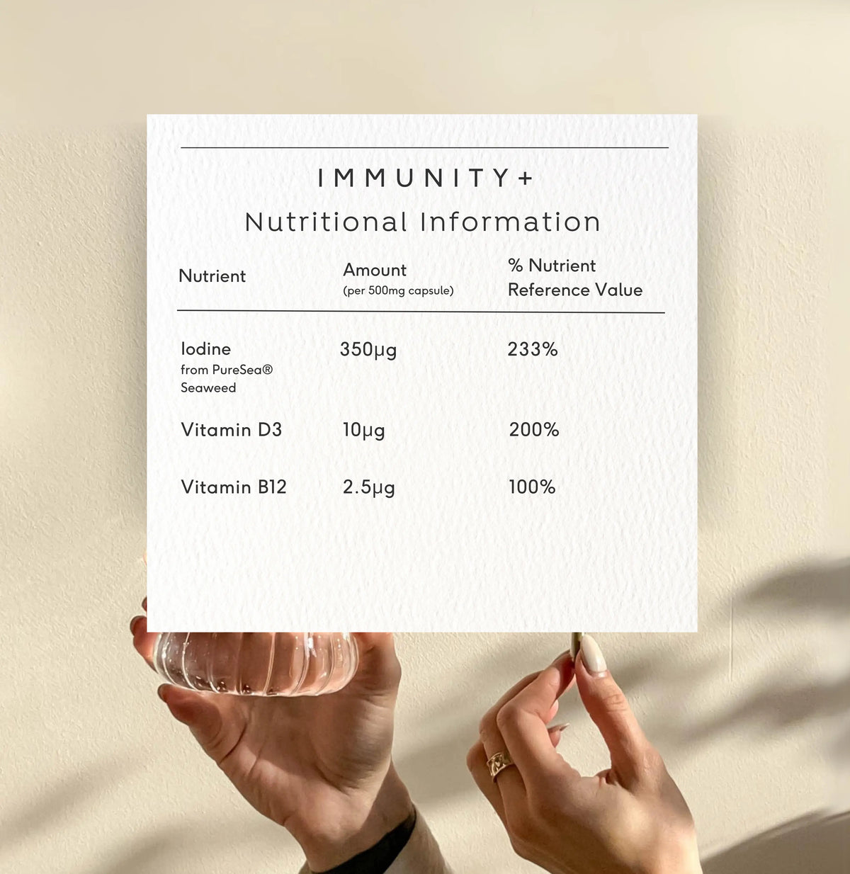 Immunity+ Seaweed Supplements