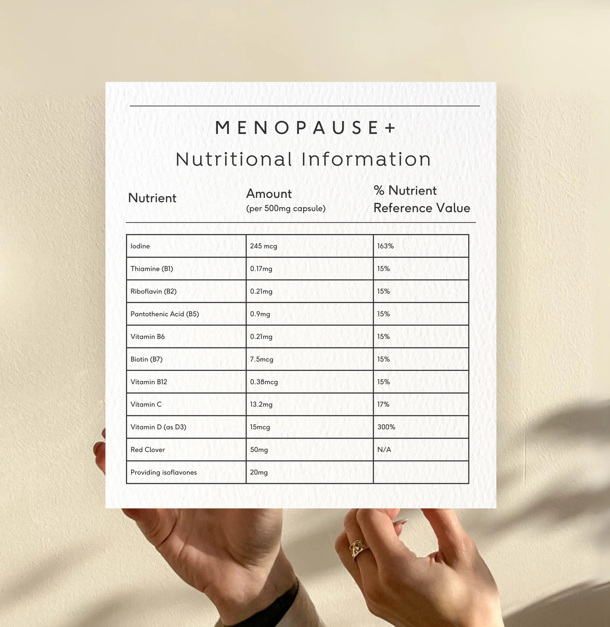 Menopause+ Seaweed Supplements