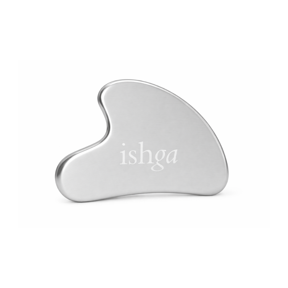 ishga Gua Sha on white background