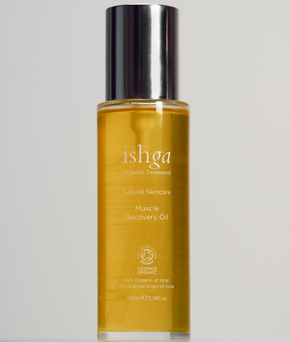 ishga Muscle Recovery Oil bottle