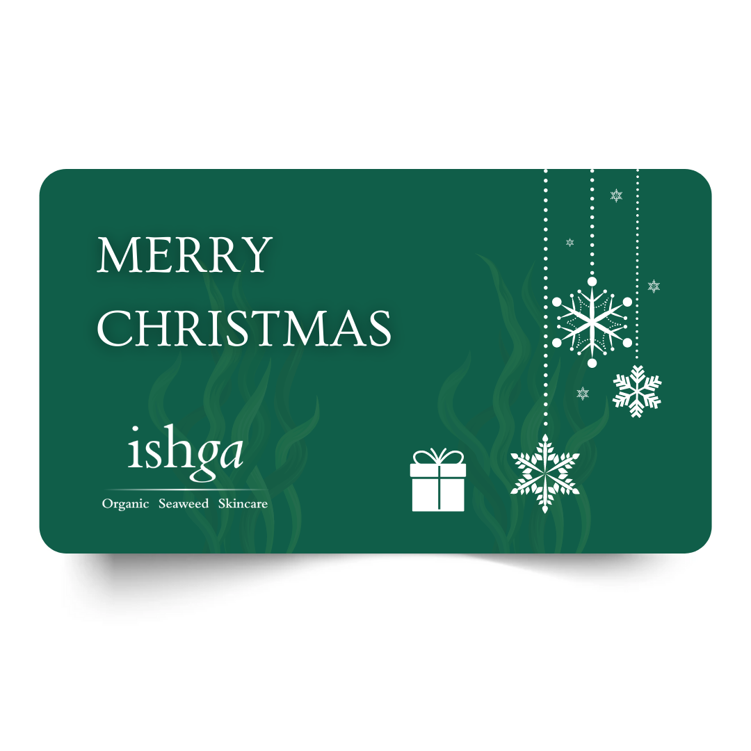 ishga Merry Christmas gift cards, use online, buy as present for someone you love or treat yourself 