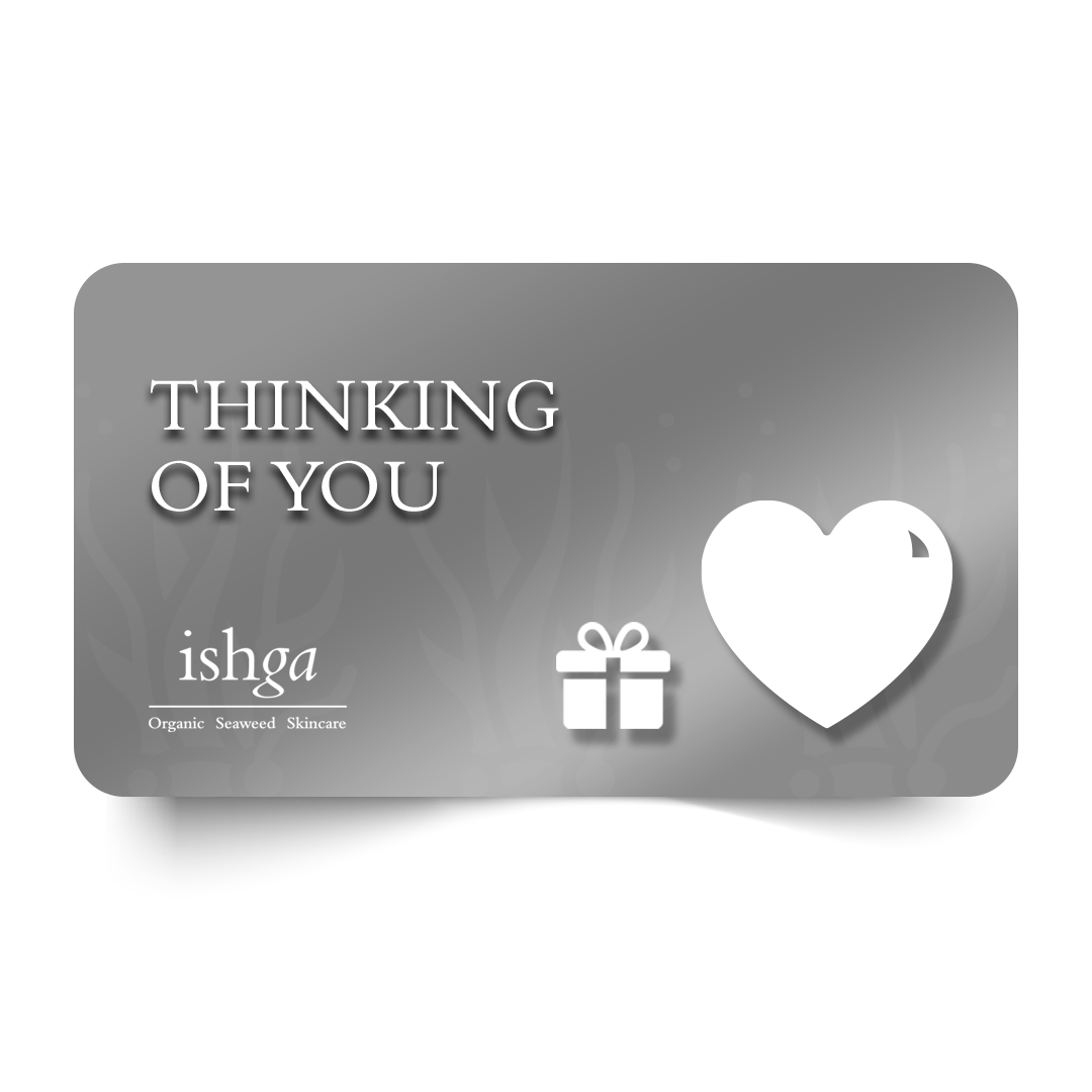 ishga thinking of you gift cards, use online, buy as present for someone you love or treat yourself 