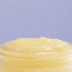 ishga Hebrdiean Sea Salt Scrub 50ml glass jar opened